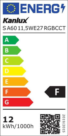 Kanlux LED-Lampe 11.5W 118mm für Fassung E27 und Form A60 Warm- bis Kaltweiß 1055lm