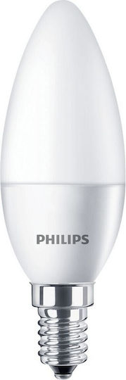 Philips Corepro LED Bulb 5W for Socket E14 and Shape B35 Warm White 470lm