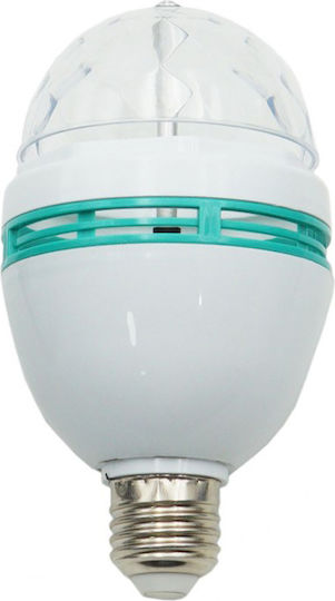 Λάμπα LED 3W 150mm για Ντουί E27 RGB 270lm