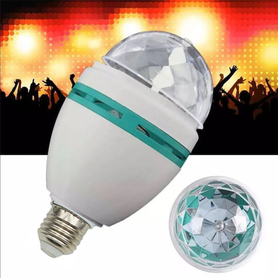 Λάμπα LED 3W 150mm για Ντουί E27 RGB 270lm