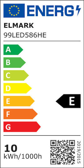 Elmark LED Glühbirne 10W für E27 Fassung und Form A60 Naturweiß 1200lm