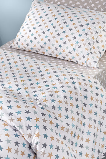 Guy Laroche Sheet Set Single Cotton Cosmos 165x250cm 3pcs Guy Laroche Sheet Set Single Cotton Cosmos 165x250cm 3pcs