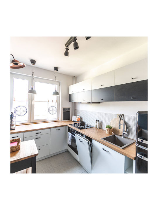 Laveo Drop-In Spüle aus Verbundgranulat B39xT48cm Gray