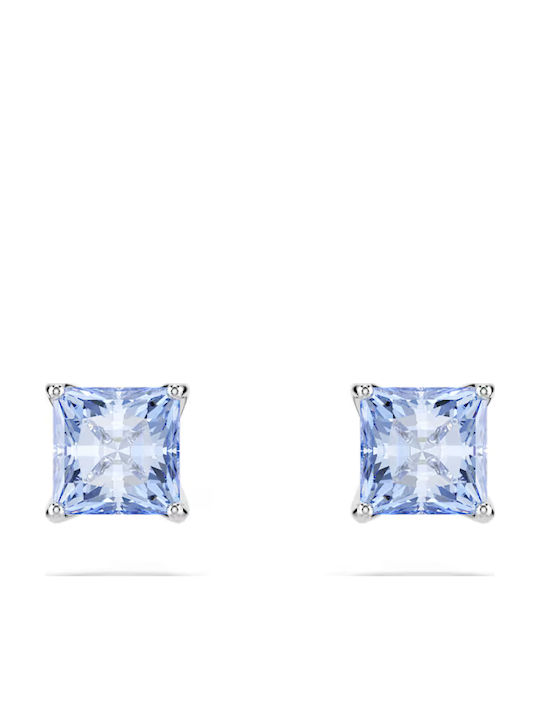 Swarovski Matrix Обици от Сребърен с Камъни