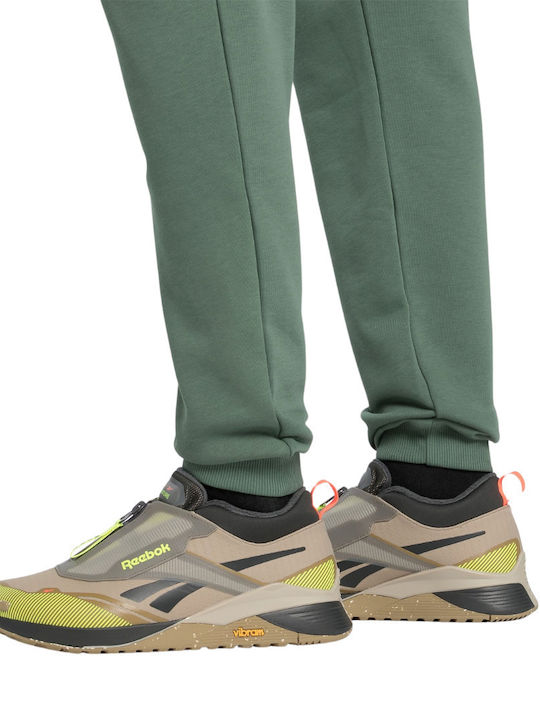 Identity Pantaloni de trening cu Elastic Green