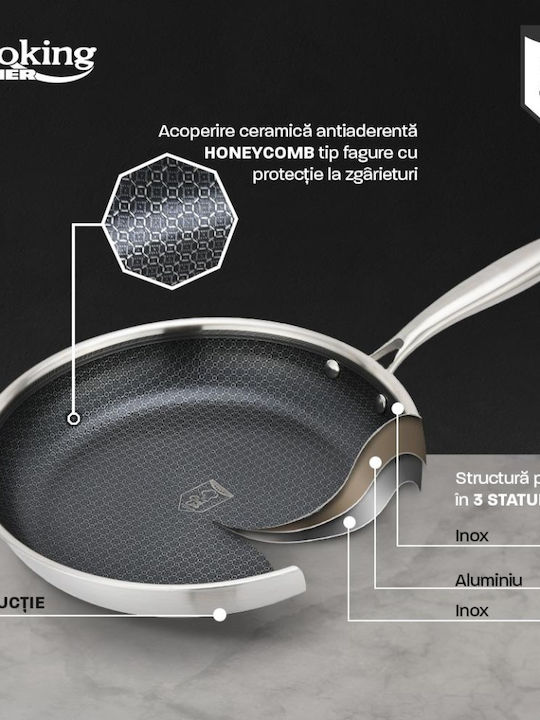 Heinner Titanium3 Tigaie din Oțel Inoxidabil
