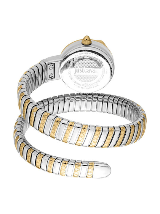 Just Cavalli Signature Snake Ρολόι Μπαταρίας με Μεταλλικό Μπρασελέ Just Cavalli Signature Snake Ρολόι Μπαταρίας με Μεταλλικό Μπρασελέ