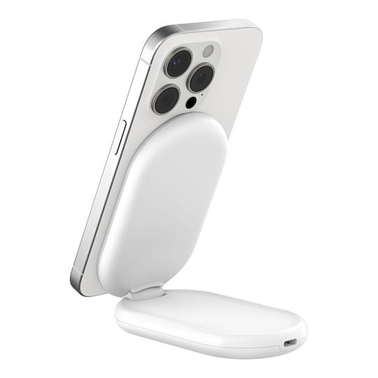 Belkin Kabelloses Ladegerät Qi2 und Kabel USB-C 15W Weißs (BOOST Charge)
