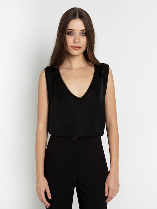 Toi&Moi Women's Blouse Sleeveless Black