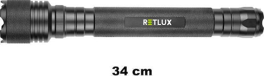 Retlux Lanternă LED IP44 cu Luminozitate Maximă 350lm Negru