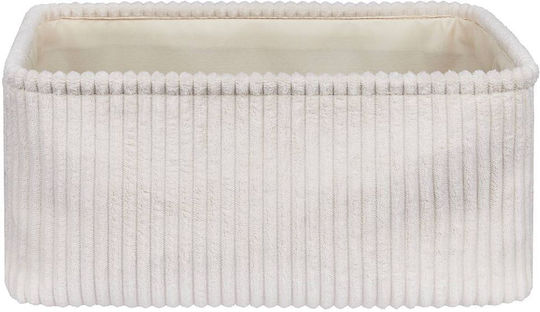 Butlers Coș de Depozitare Tesatura Bej 38x29cm 1buc