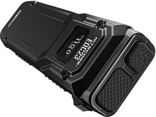 NiteCore Rechargeable Flashlight LED IP68 with Maximum Brightness 2500lm EDC23 UHI Black