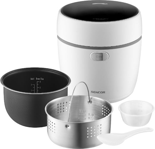 Sencor Rice Cooker 500W με Χωρητικότητα 0.6lt