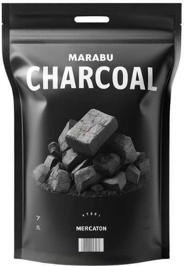 Charcoal Bag Made Marabu Wood Minimum 4 Hours Burning Time Charcoal 4 Kg