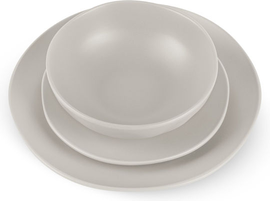 Berlinger Haus White Ceramic Dinnerware Set 18pcs