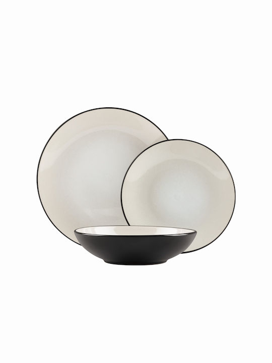 Berlinger Haus White Ceramic Dinnerware Set 18pcs