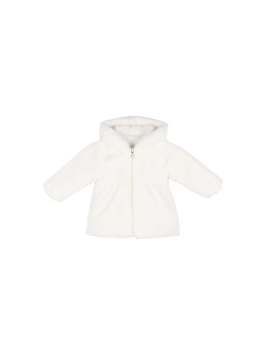 Joyce Kids Casual Jacket with Hood Beige