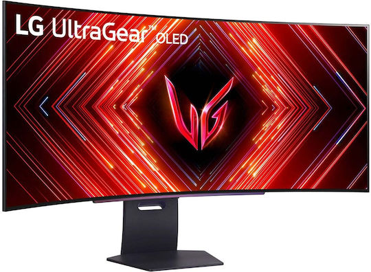 LG 45GS95QX-B Ultrawide OLED Curved Monitor 45" QHD 3440x1440 240Hz με Χρόνο Απόκρισης 0.03ms GTG