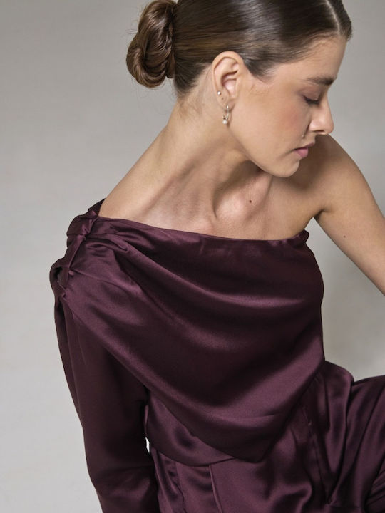 Women's Blouse Purple
