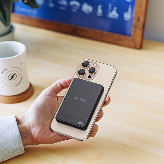 Tech-Protect PB33 Lifemag MagSafe Power Bank 5000mAh Μαύρο