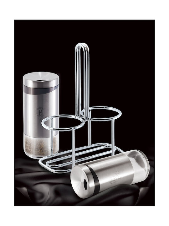 Berlinger Haus Silver Jewellery Collection Σετ Αλατοπίπερο Inox Стилус 2бр