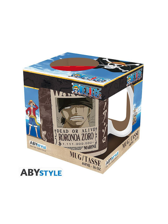 Abysse One Piece - Zoro Wanted Mug Ceramic 460ml