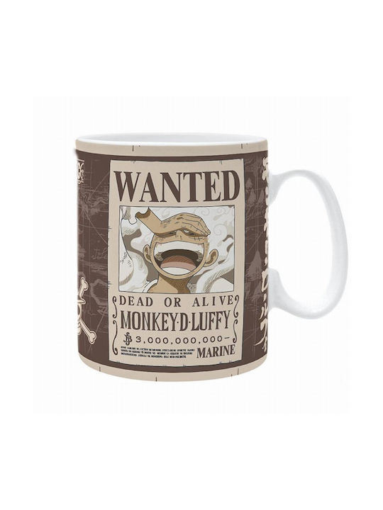 Abysse One Piece - Luffy Wanted Mug 460ml