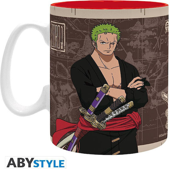 Abysse One Piece - Zoro Wanted Κούπα Κεραμική 460ml 3665361153696 Abysse One Piece - Zoro Wanted Κούπα Κεραμική 460ml 3665361153696