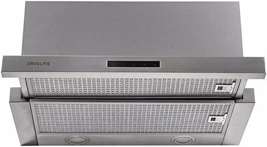 Davoline HQ Pro Sliding Vent Hood 90cm Inox