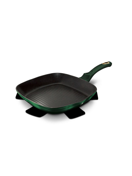 Berlinger Haus Emerald Collection Grill made of Aluminum with Stone Coating 28cm