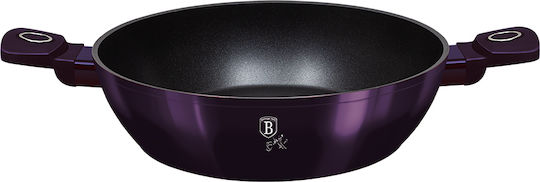 Berlinger Haus Purple Eclipse Collection Flacher Topf aus Aluminium 2.3Es / 24cm