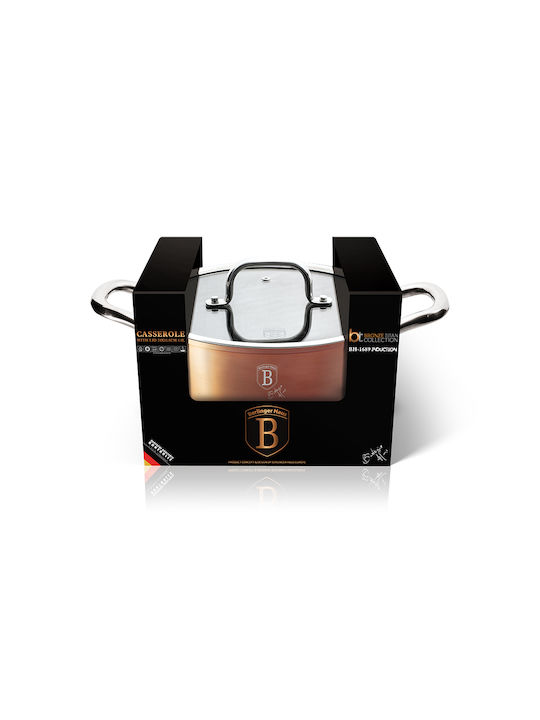 Berlinger Haus Bronze Titan Collection Дълбока Тенджера от Алуминий 2.5лт / 20см