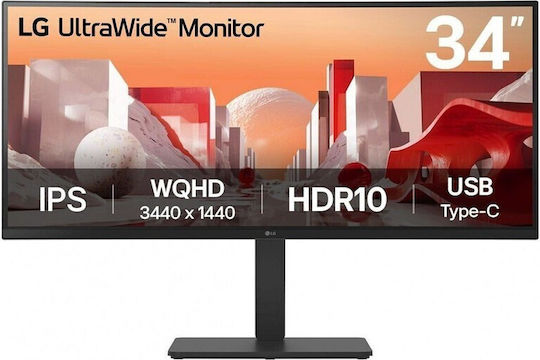 LG 34BA85QE Ultrawide IPS HDR Curved Monitor 34" 3440x1400