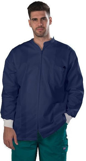 Anta Uniforms Ανδρικό Ιατρικό Σακάκι Μπλε
