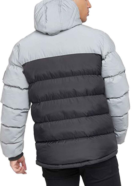 Crosshatch Jachetă Puffer Negru