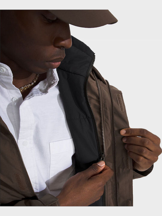 Carto Triclimate 3 in 1 Winter Jacket Waterproof Brown