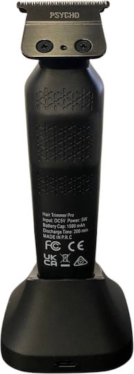 Technik Psycho Rechargeable Hair Clipper Black
