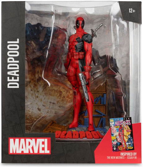 Marvel Pvc Statue 1/10 Deadpool New Mutants #98 16 Cm