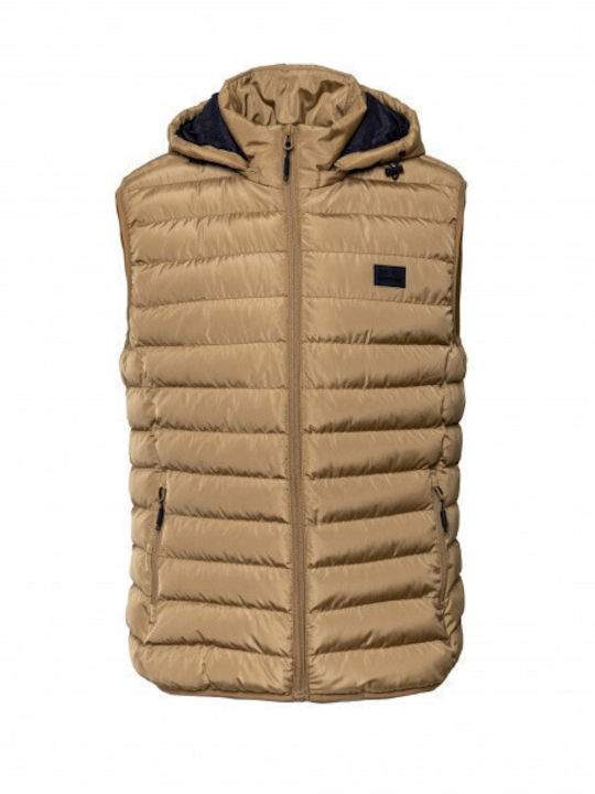 Αμάνικο Μπουφάν Puffer CAMEL