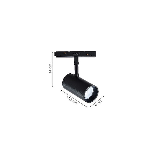 Inlight Commercial Linear LED Ceiling Light 20W Warm to Cool White 14cm