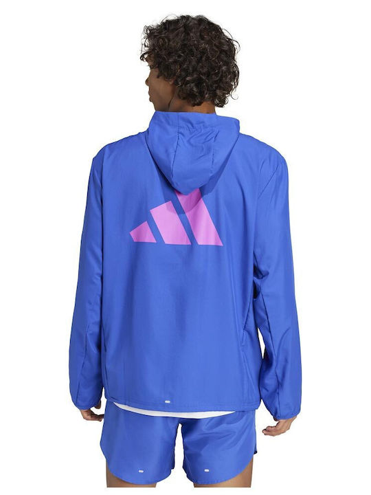 adidas Athletic Jacket Blue