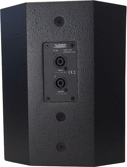 Audien Παθητικό Επιτοίχιο Ηχείο 150W με Bluetooth (Τεμάχιο) 18x30x24εκ. Μαύρο CS-06