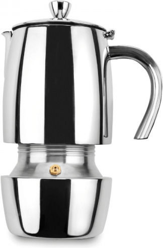 Lacor 6208 Cafetieră Pentru Plită Espresso 6 Căni Argintie