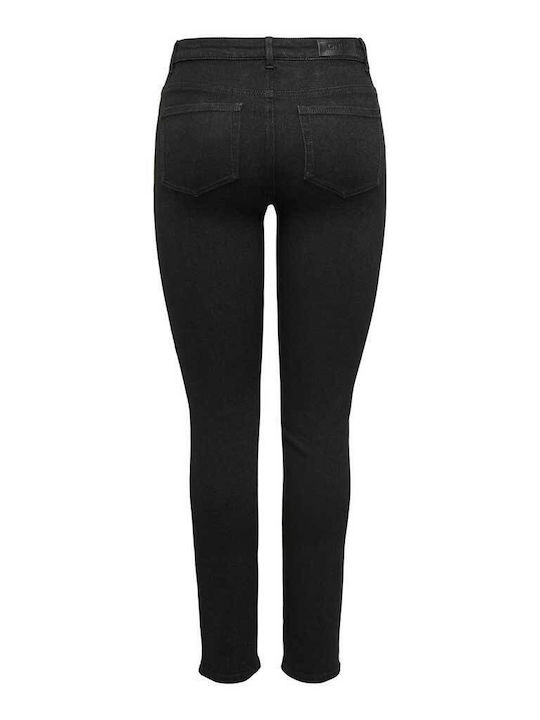 Only Women's Jean Trousers in Slim Fit Black