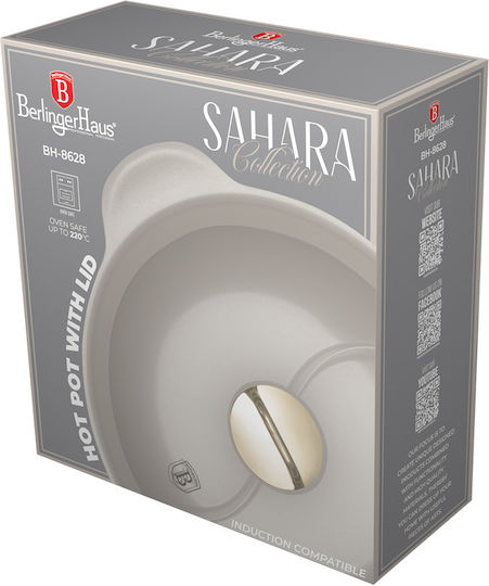 Berlinger Haus Sahara Collection Untiefe Topf aus Aluminium 4,2lt / 30cm
