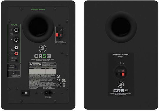 Mackie CR5BT Studio Monitor Lautsprecher 5" 50W Paar Schwarze
