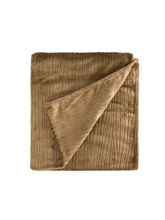Kentia Kameron Dreisitzer-Sofa Wurf Fleece 180x280cm
