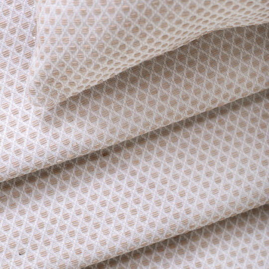 Rythmos Matis Decken & Couchdecken Viersitzer-Sofa Überwurf Jacquard 180x330cm 02 Beige