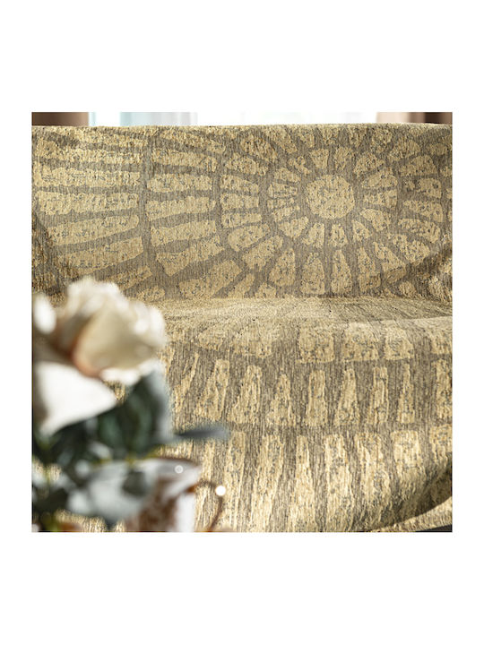 Guy Laroche Siren Sesselüberwurf Chenille 180x150cm Golden
