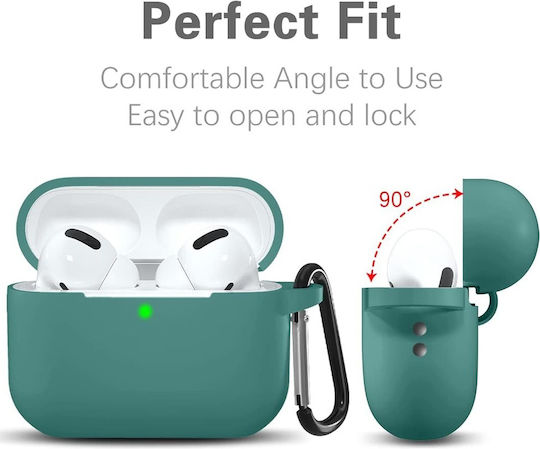 Techsuit Hülle Airpods Pro 1/2 Techsuit Teal 5949419256439